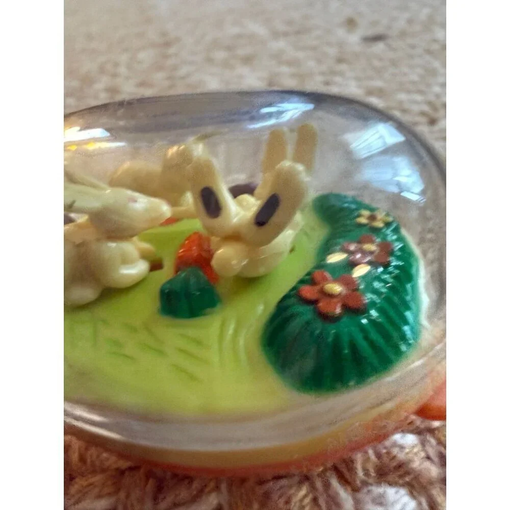 Vintage Bunny Bubble Dome Toy